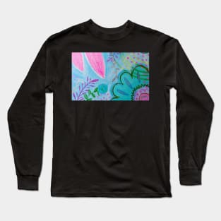 Blue Spring Long Sleeve T-Shirt